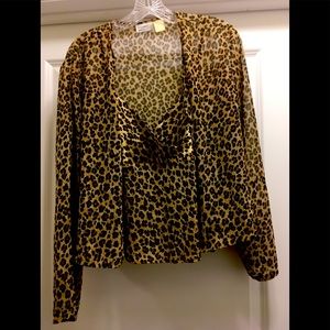 Camisole with Crop Type Jacket